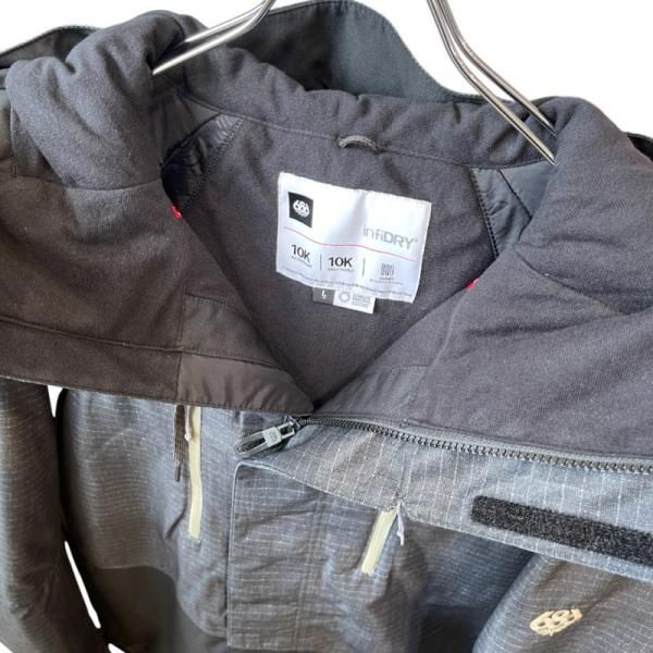 アウトレット】24-25 686 GEO INSULATED JKT BLACK RIPSTOP