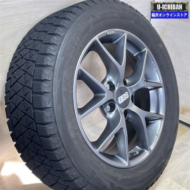中古品】18インチ スタッドレスタイヤ＆ホイール 255/55R18 カイエン 