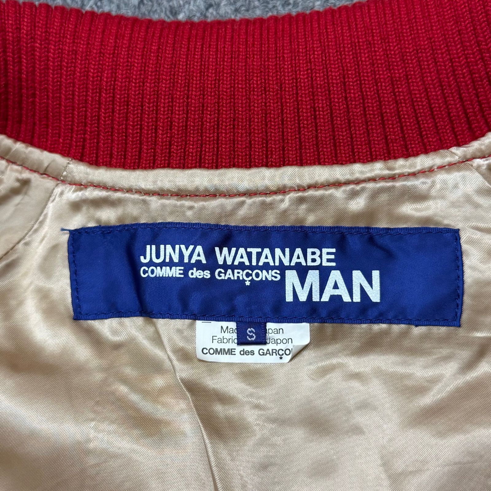 JUNYA WATANABE COMME des GARCONS MAN 11AWノルディック柄 スタジャン
