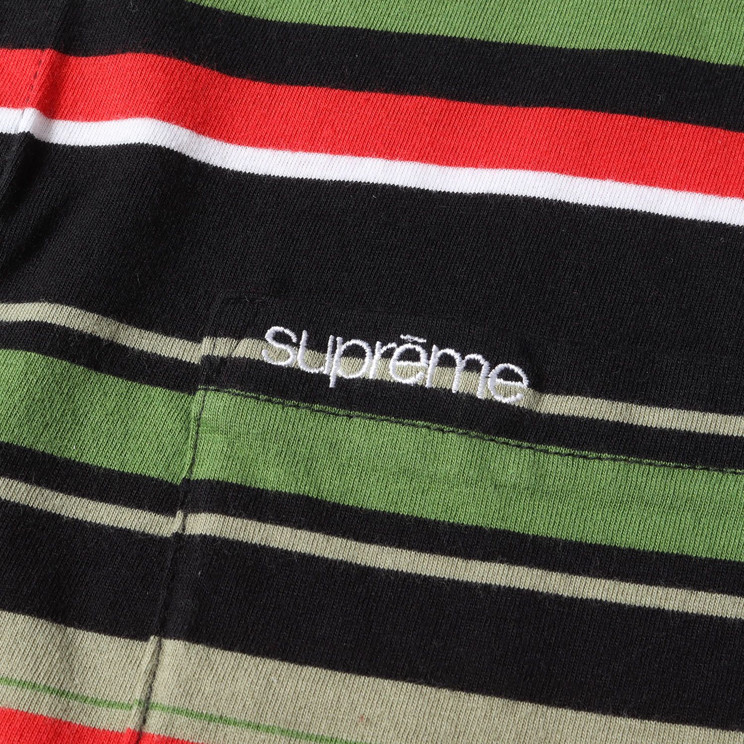 新品同様 Supreme シュプリーム ポロシャツ クラシックロゴ マルチ