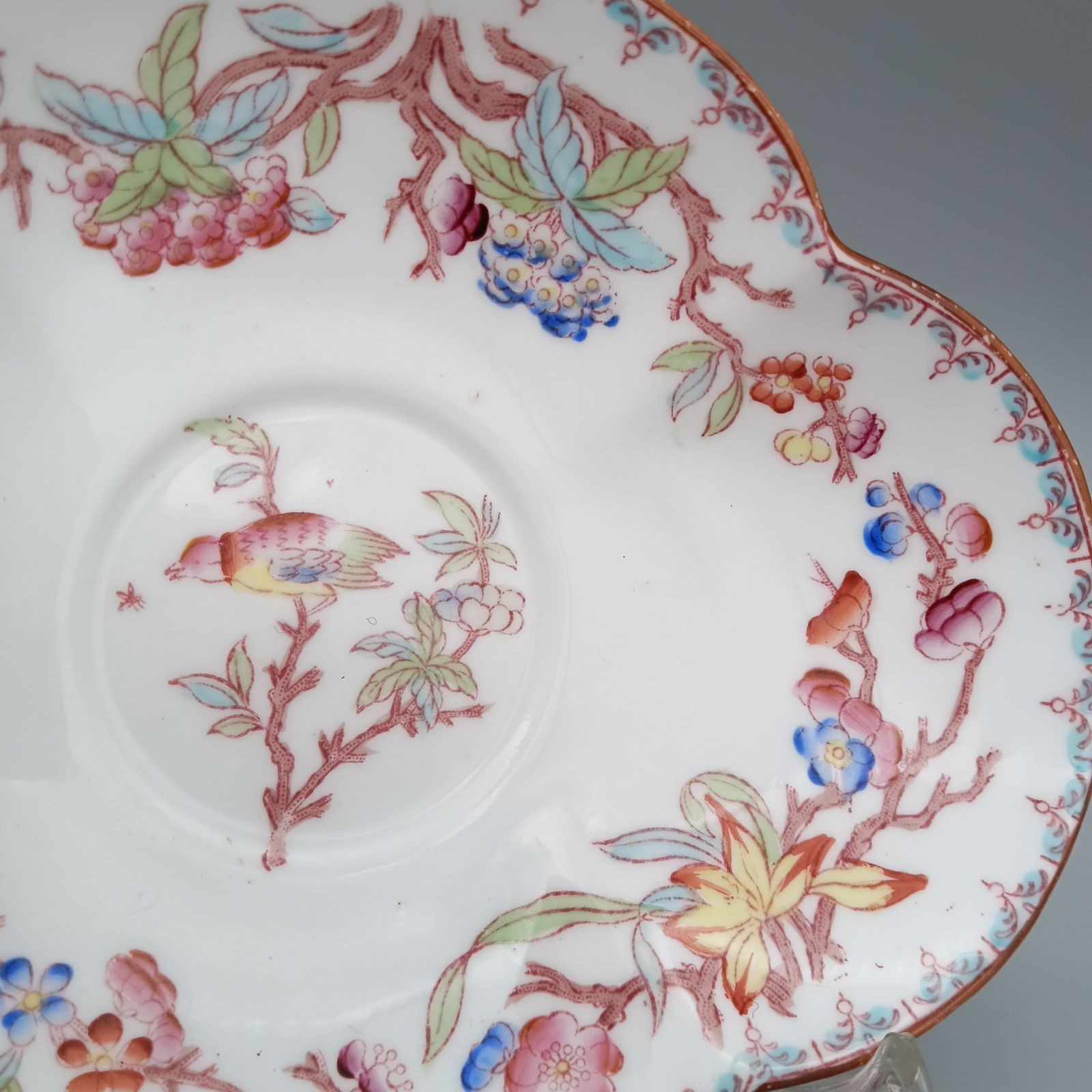  サルグミンヌ ミントン カップ＆ソーサー 1860～1922年製 SARREGUEMINES カップ ソーサー コーヒー ティーカップ