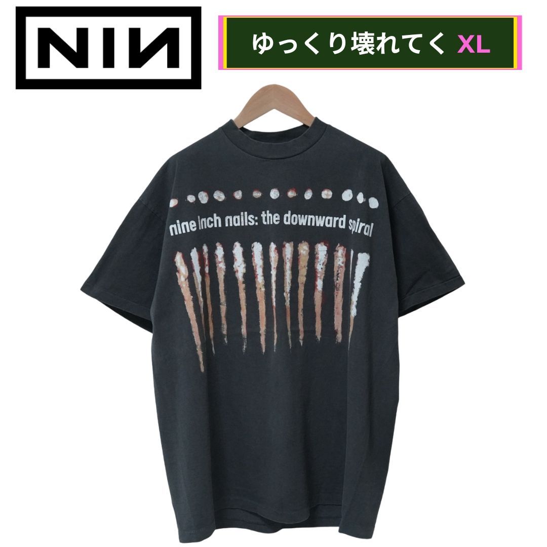 ナイン Tシャツ XL ブラック ナインインチネイルズ オニータ