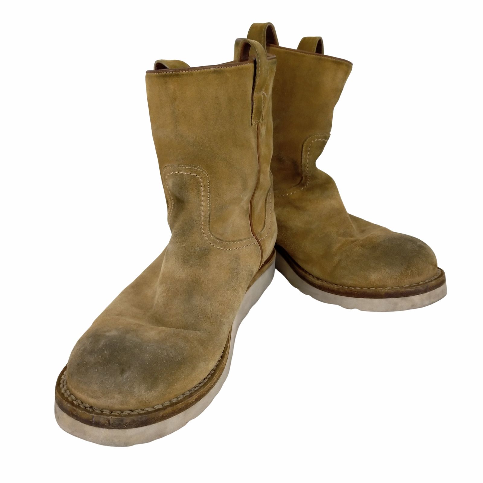 ノンネイティブ nonnative MADE IN ITALY スエードペコスブーツ メンズ