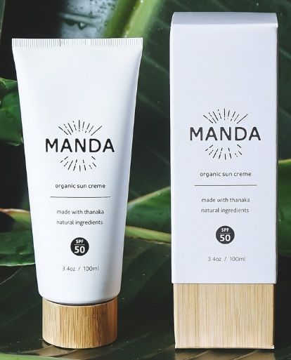 MANDA オーガニックサンクリーム（SPF 50）