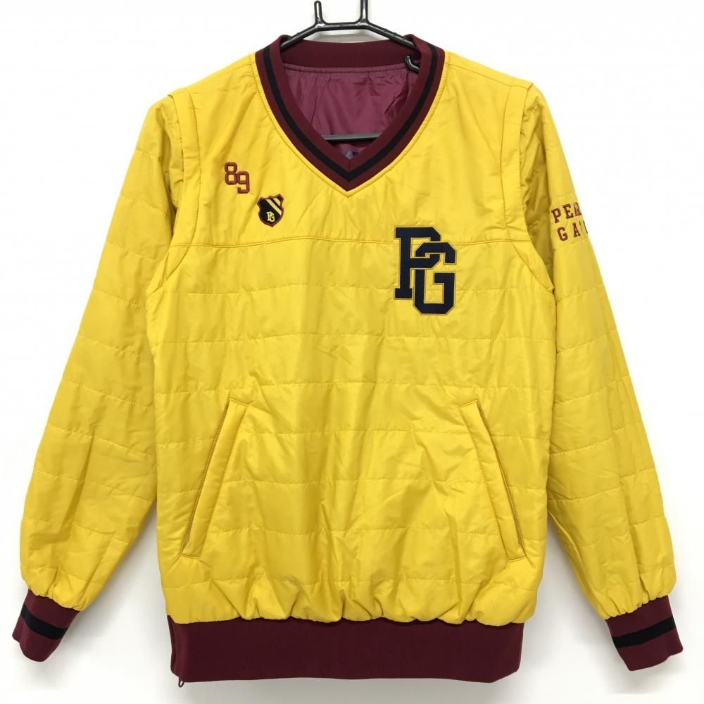 美品】パーリーゲイツ 4WAY中綿リバーシブルスニード ボルドー