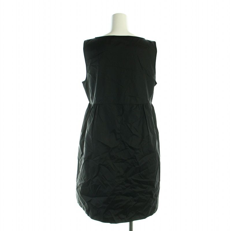 【Max Mara】POMPEI ノースリーブジャージードレス ブラック Max Mara MAX MARA LEISURE マックスマーラ レジャー ワンピース