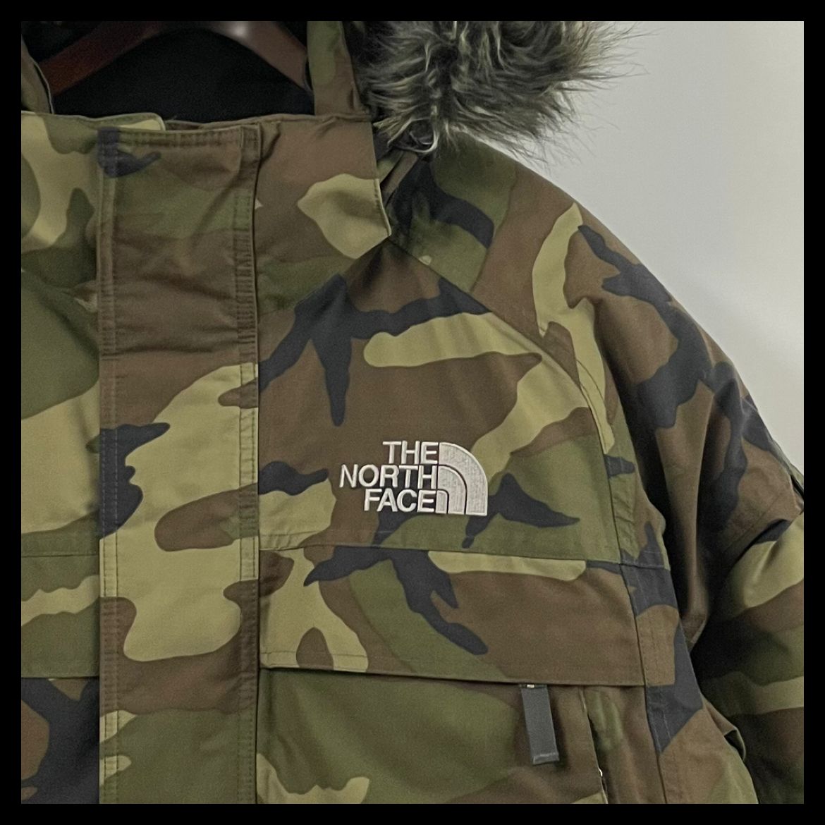 THE NORTH FACE ノースフェイス マクマードパーカ 迷彩 美品 - メルカリ