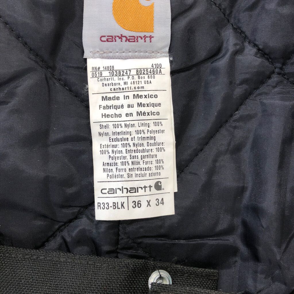 Carhartt カーハート ダック ダブルニー オーバーオール ワーク