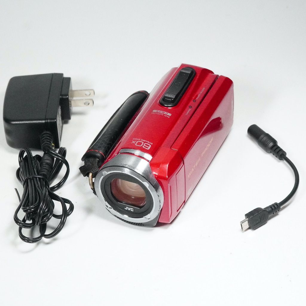 JVC Victor Everio GZ-RX130-R レッド 返金保証 |2309