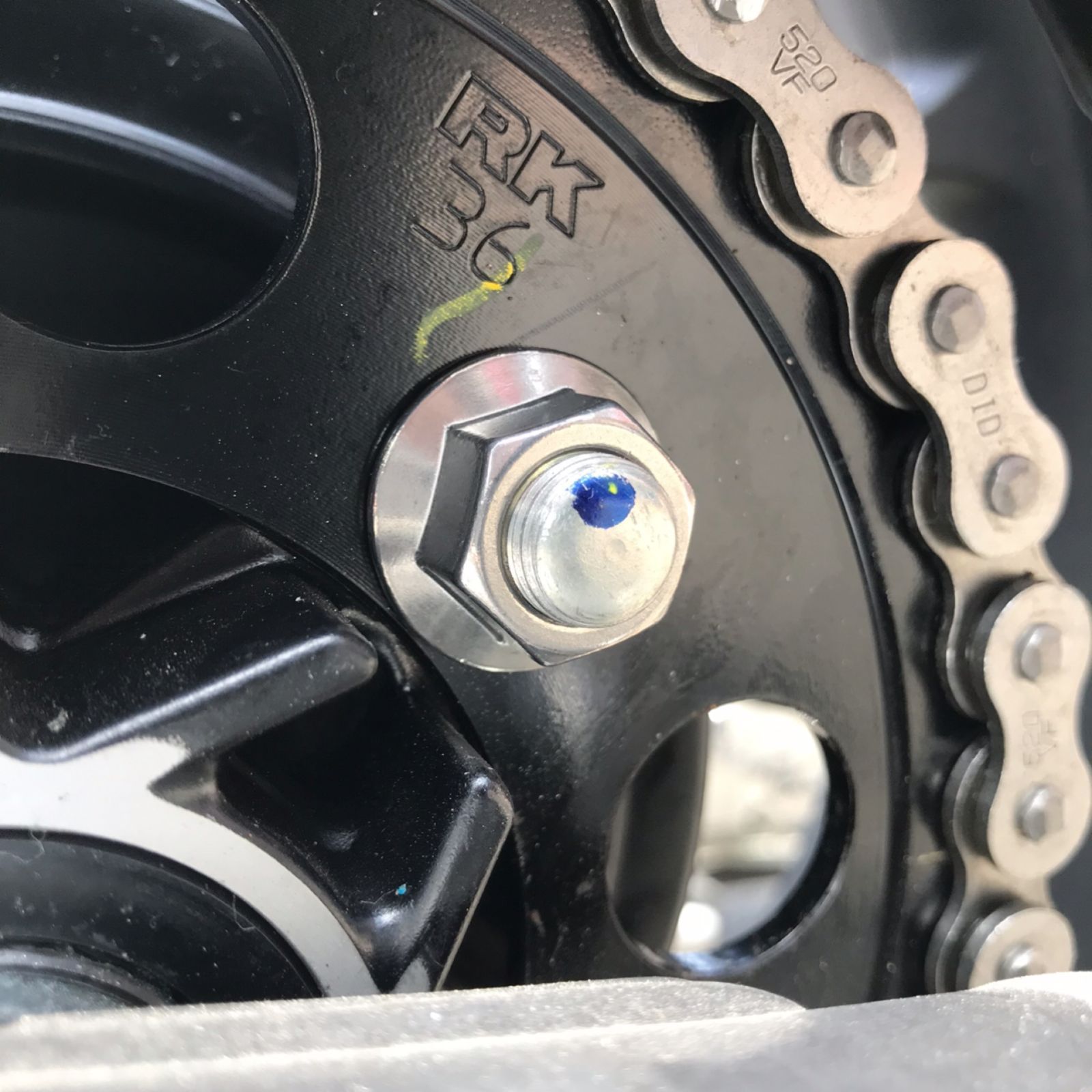 MD47 CRF250ラリー 純正リアホイール 前後スプロケ CRF250L ステンレス