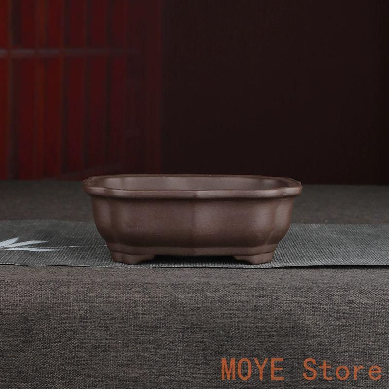 紫砂鉢盆栽鉢 植木鉢 小品盆栽鉢 大品盆栽鉢zw0829 - メルカリ