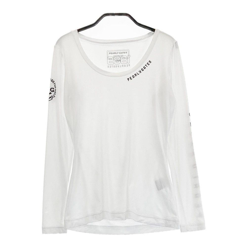 サイズ：0 PEARLY GATES パーリーゲイツ  長袖インナーTシャツ  ホワイト系 [240101282835]# ゴルフウェア レディース ストスト