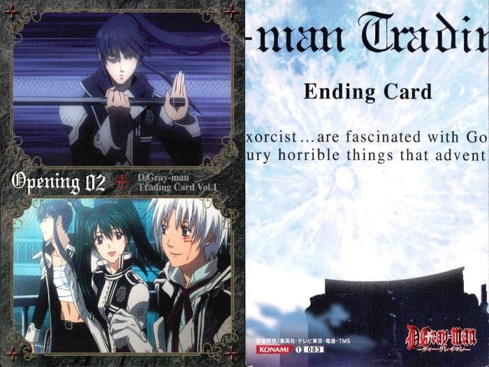 ux199 カード D.Gray-man ディーグレイマン まとめ 084 082 083 KONAMI