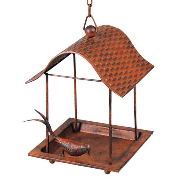 野鳥の餌台 鳥小屋 ガーデニング雑貨 バードフィーダー 37111 鳥のえさ入れ 害虫駆除にも