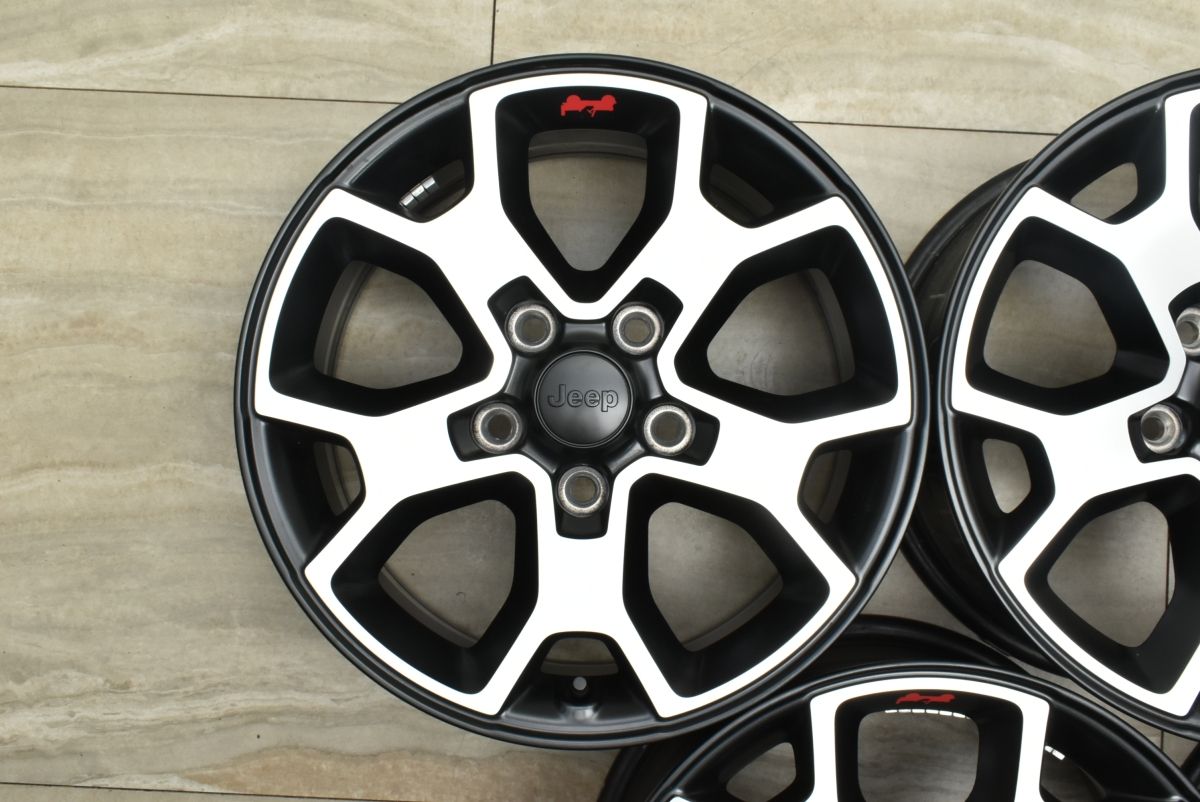 ルビコン 純正 美品】ジープ JL ラングラー 17in 7.5J +44.45 PCD127 5