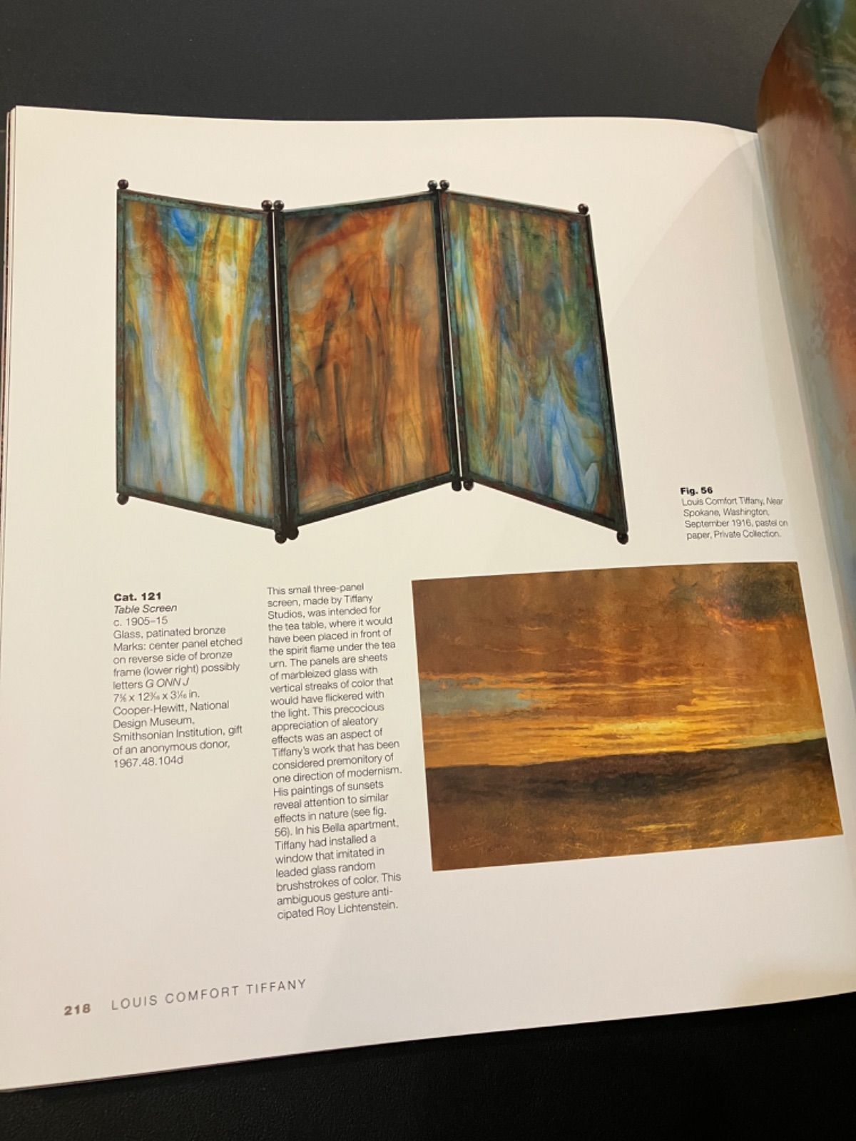 L, C. ティファニー 作品集 Louis Comfort Tiffany artist for