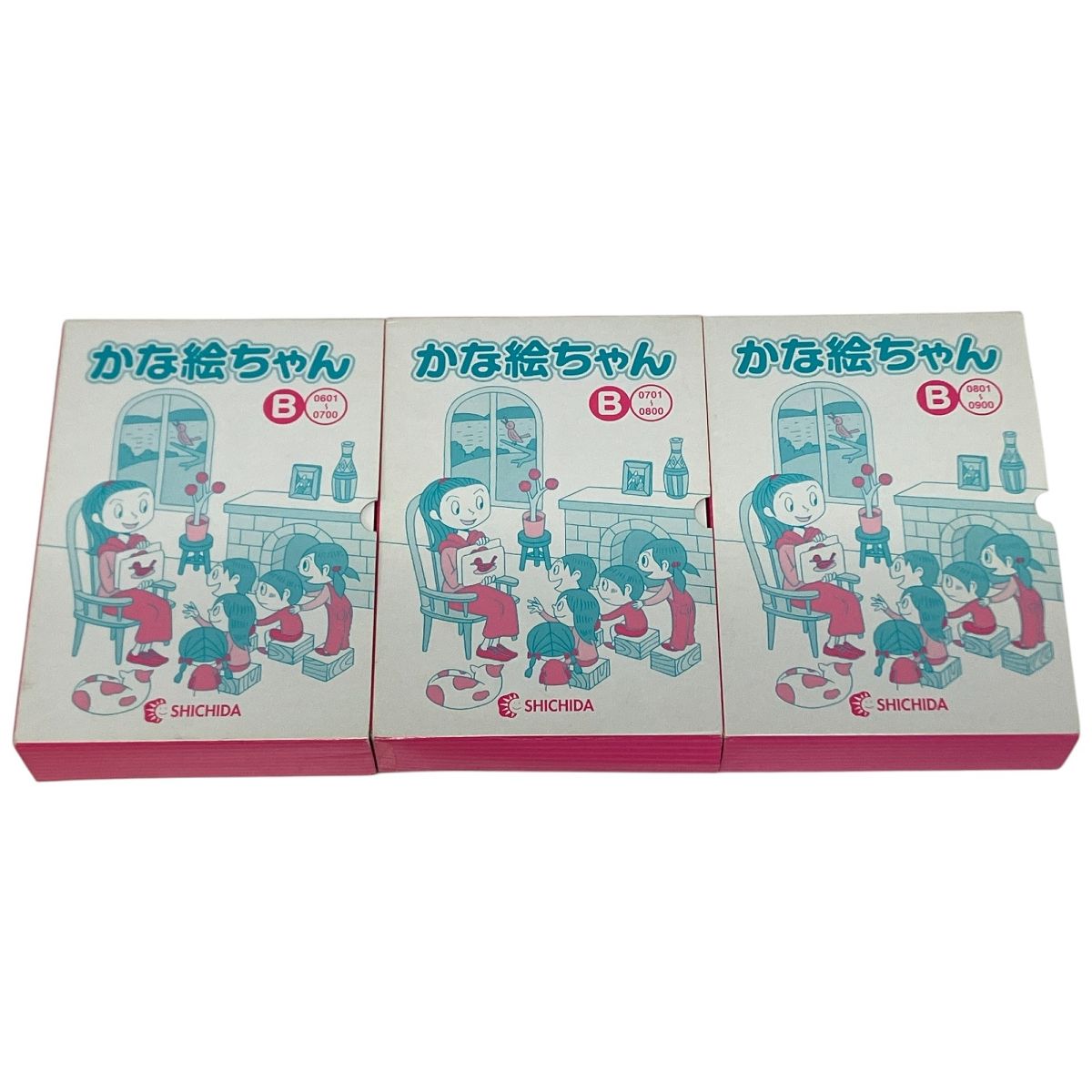 【極美品】かな絵ちゃん　フラッシュ　カード　AB 1200枚 かな絵ちゃん フラッシュ カード AB 1200枚