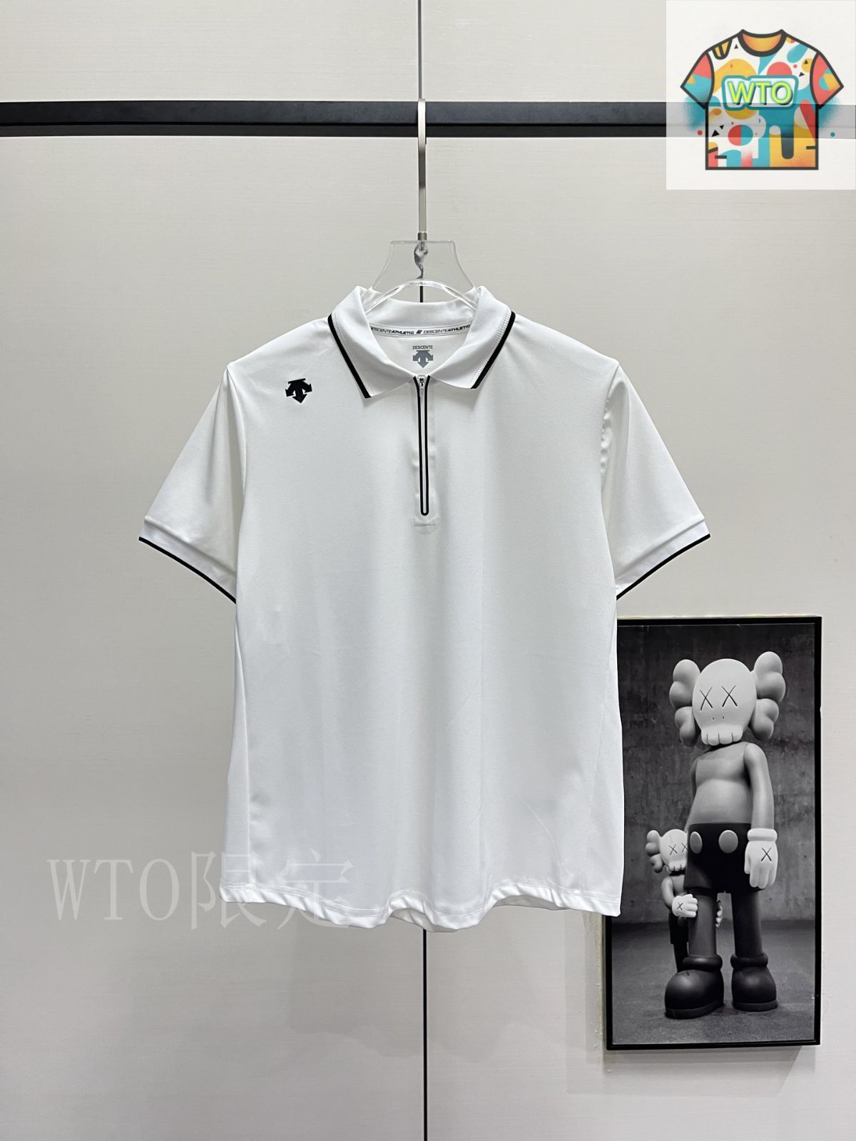 DESCENTE - 超美品！タグ付き！！DESCENTE 長袖ポロシャツ デサント（DESCENTE）長袖ポロシャツ メンズ DX-C2362XB NV
