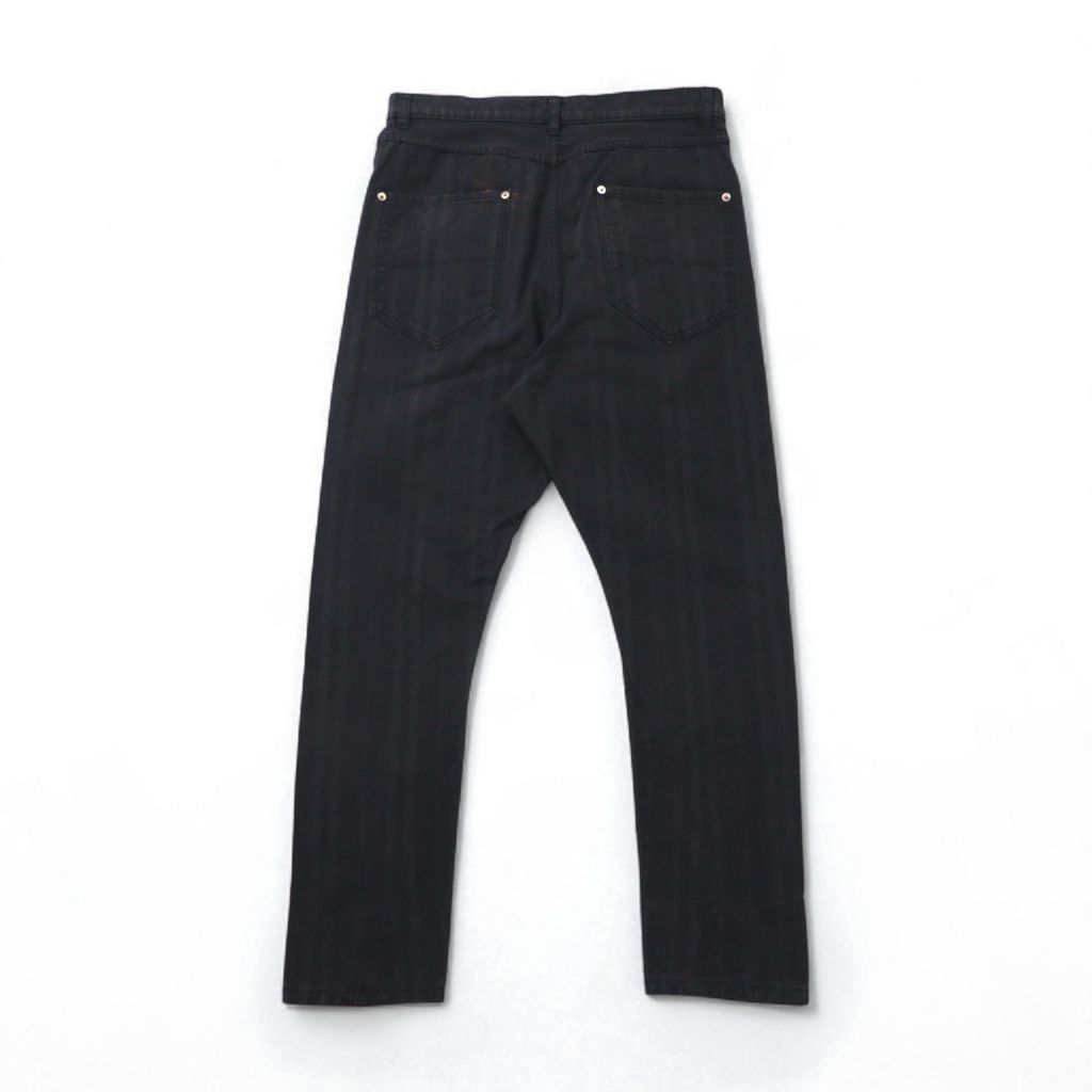 ヴィヴィアンウエストウッド ブラックデニム サルエルパンツ Vivienne Westwood MAN デニム サルエルパンツ M ブラック