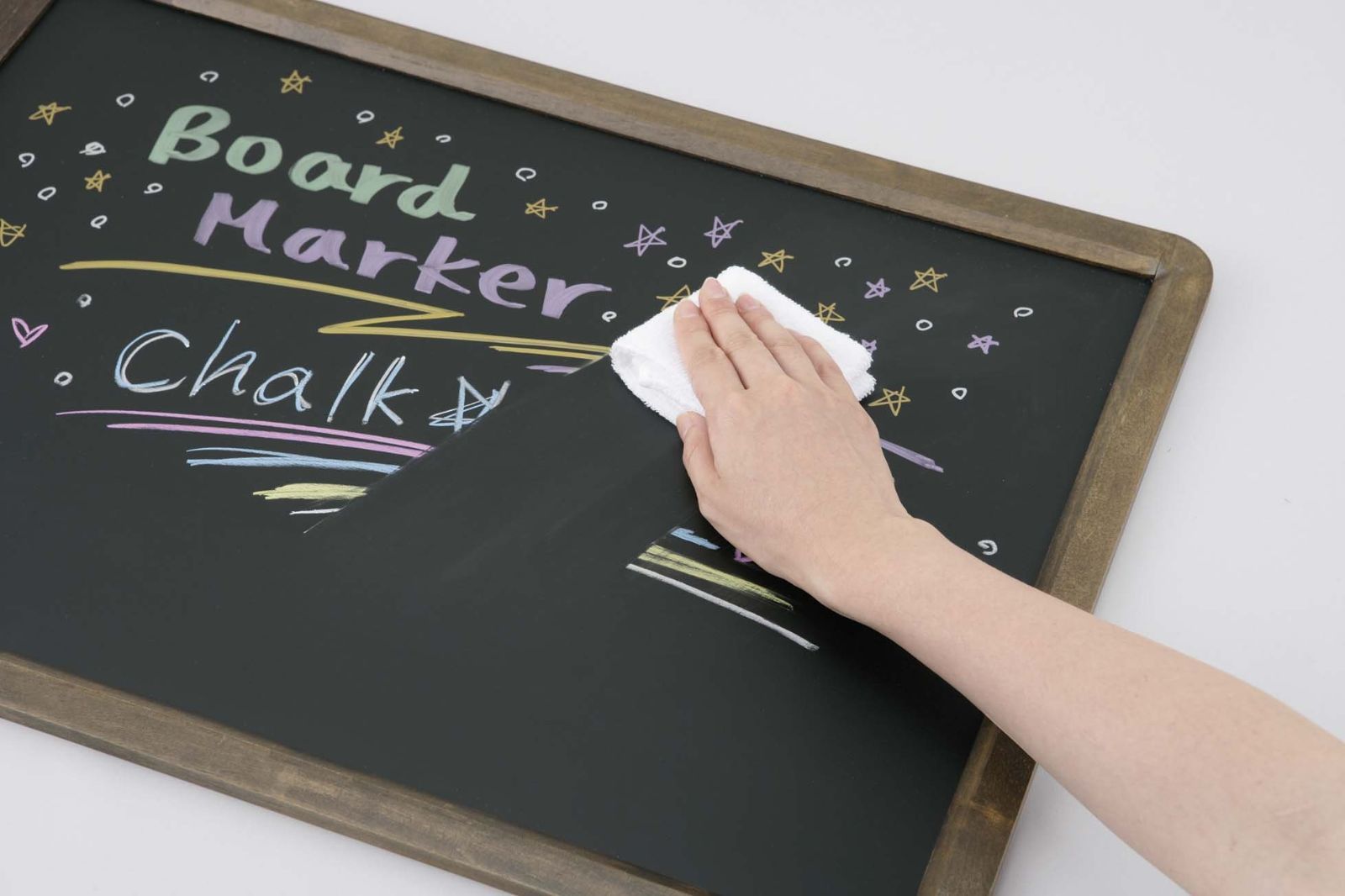 アンティーク つや消し加工 A2 マーカー付き ブラックボード