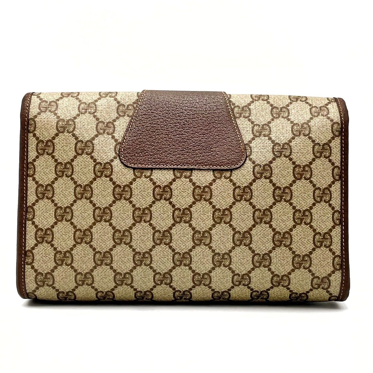 極美品】グッチクラッチバックインターロッキングシェリーラインGG柄