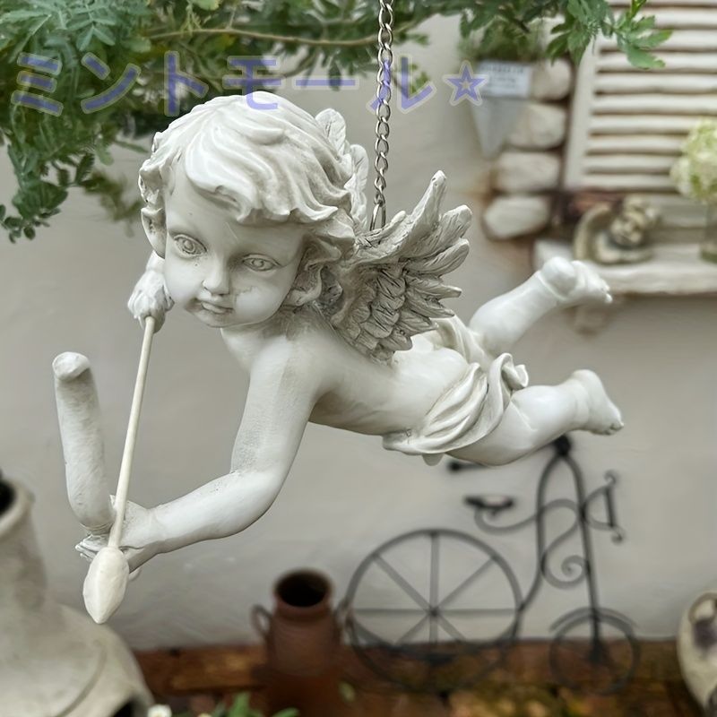 ◇アンティーク 青色フェアリーランプ◇置物 テーブルランプ