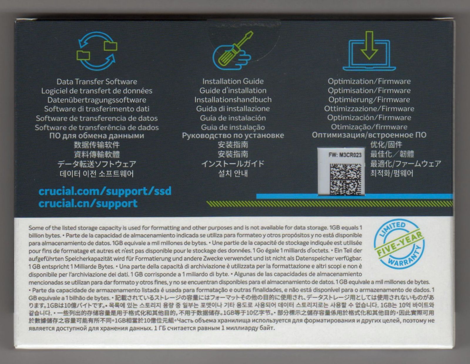 未使用・新品 Crucial SSD 500GB MX500シリーズ 国内正規品 - カメラ ...