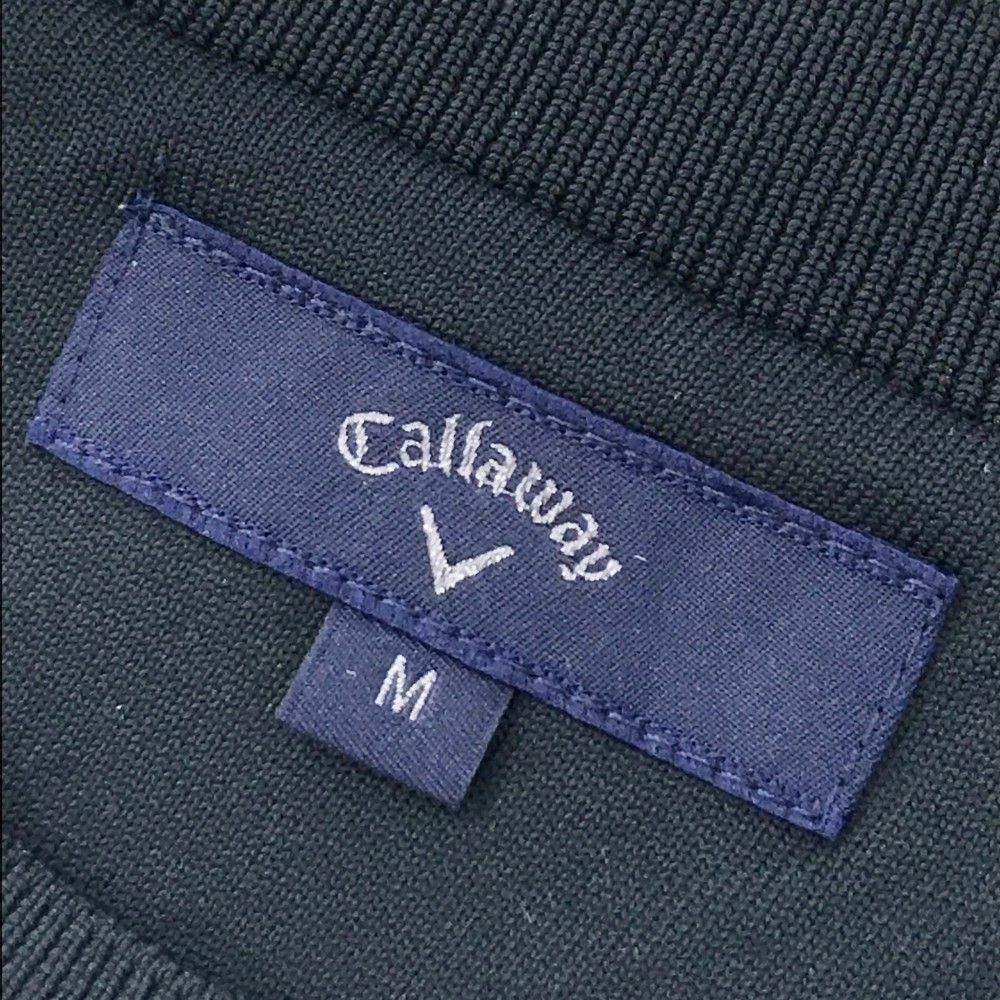 サイズ：M CALLAWAY キャロウェイ  長袖ニットセーター 刺繍  ネイビー系 [240101447229] ゴルフウェア レディース ストスト CALLAWAY(キャロウェイ) ニット｜中古ゴルフウェア通販サイト