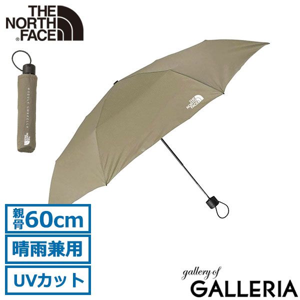 日本 ザ ノース フェイス 折りたたみ傘 軽量 メンズ レディース 晴雨兼用 雨傘 日傘 THE NORTH FACE コンパクト 手動 60cm NN32438 フォールンロック