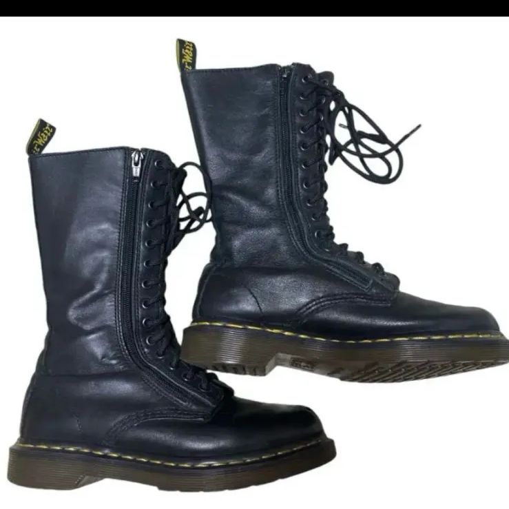 Dr.Martens 14ホール ダブルジップブーツ UK 23cm レザー KIN-KAAI_COM