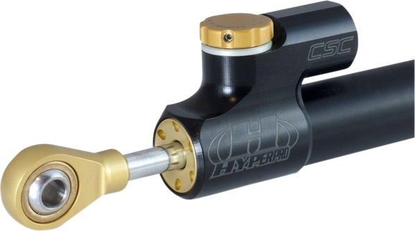 HYPERPRO STEER DAMPR 140MM CSC BLK | DS-141B-NL1