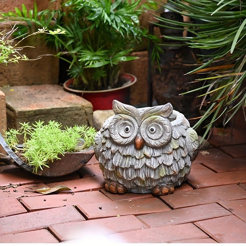 玄関 フクロウ