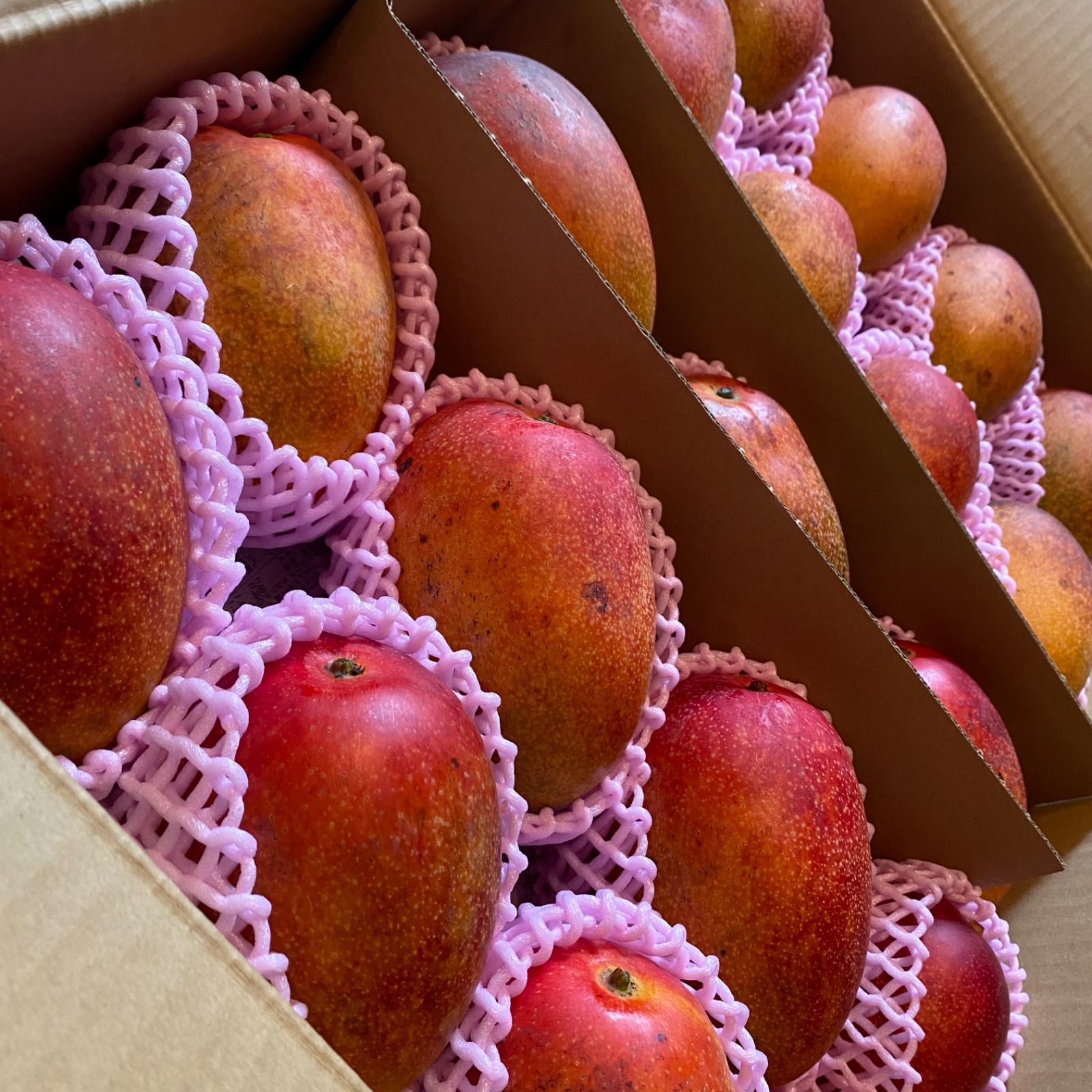 【訳ありヤワ　黒点】宮崎完熟マンゴー 9玉 3k ※理解ある方のみ※ 訳あり宮崎マンゴー 9kg 19玉 黒点・ヤワ 家庭用 - メルカリ