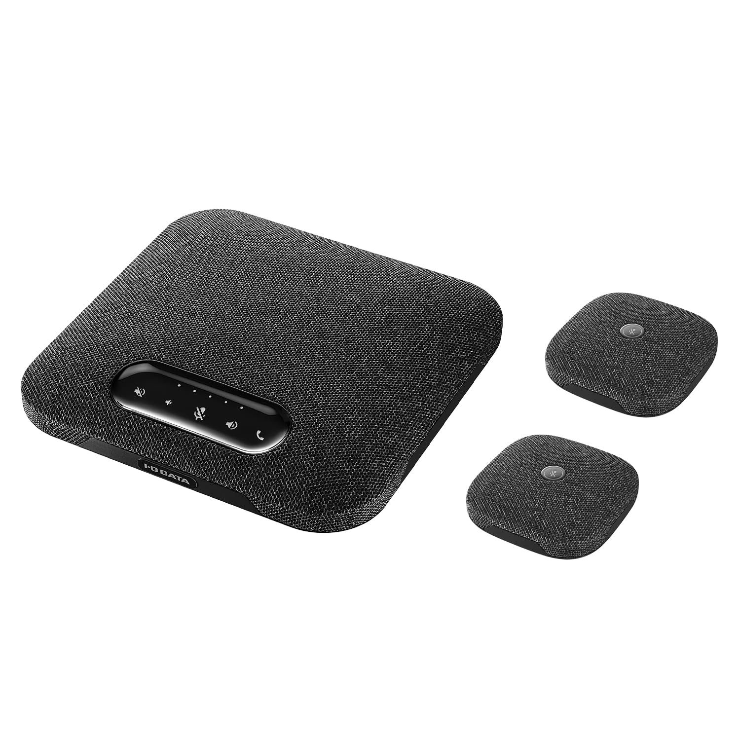 アイ オー データ IODATA USBスピーカーフォン マイクスピーカー 大人数向け 拡張マイクセットモデル Web会議 Zoom|Teams|Skype|Google Meet対応 ノイズリダクション|エコーキ USBスピーカーフォン|拡張マイクセット