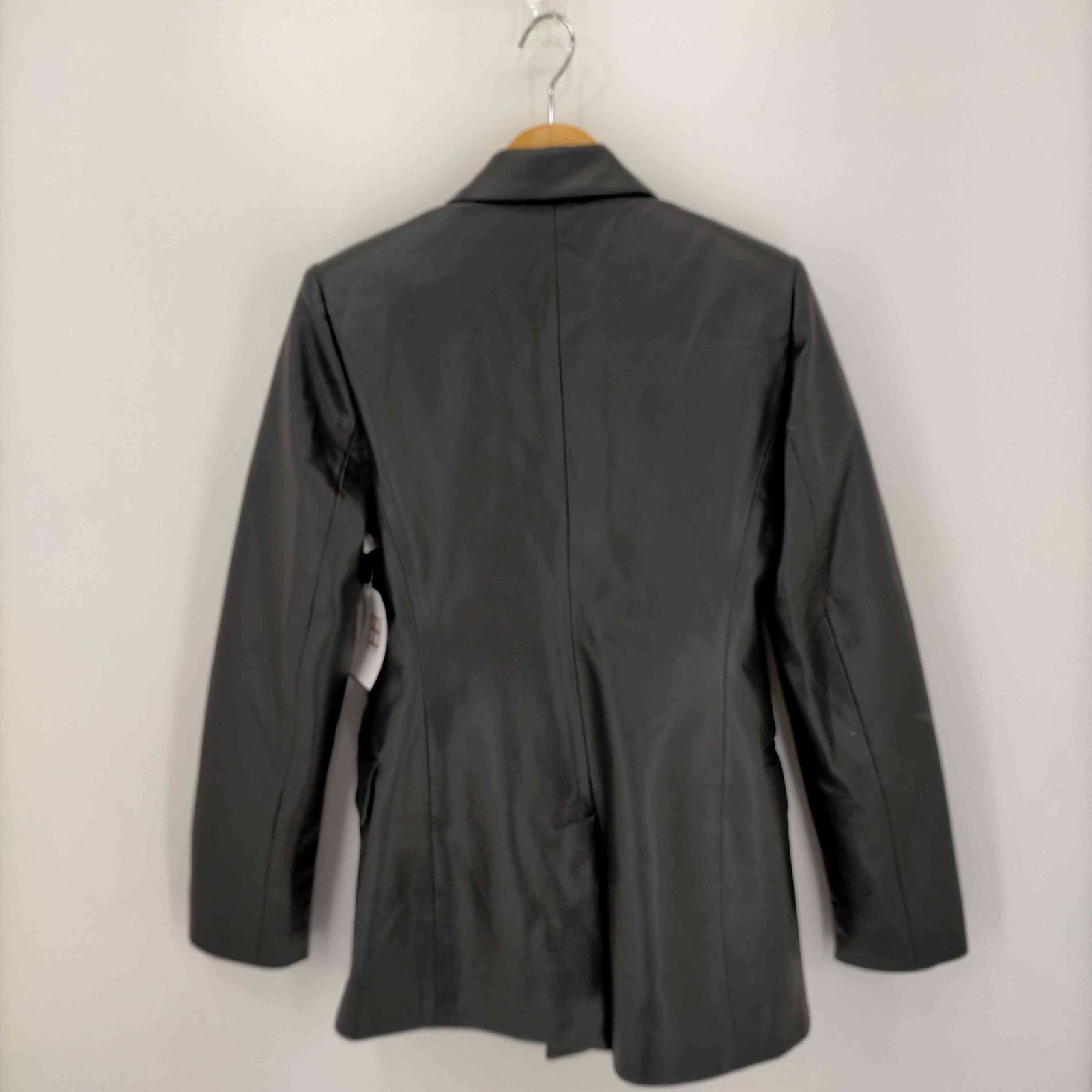 ザラ ZARA フェイクレザーブレザー レディース JPN：M - メルカリ