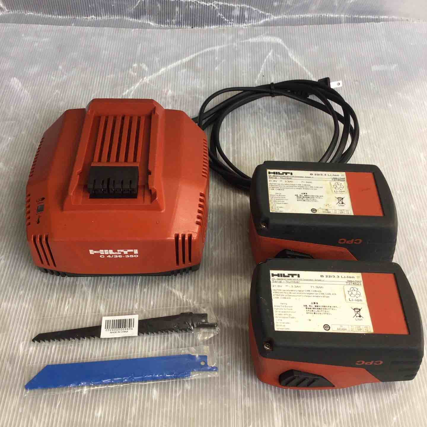 ◇ヒルティ(HILTI) コードレスレシプロソー WSR22-A【草加店】 - メルカリ