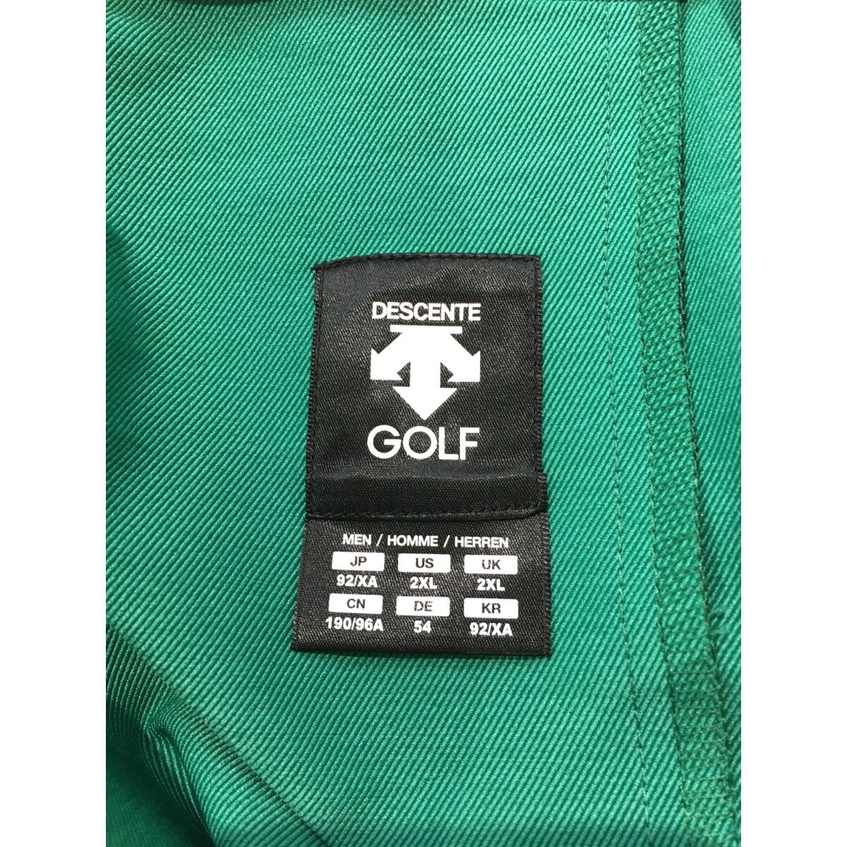 未使用品 メンズ デサントゴルフ DESCENTE GOLF パンツ 92cm XA