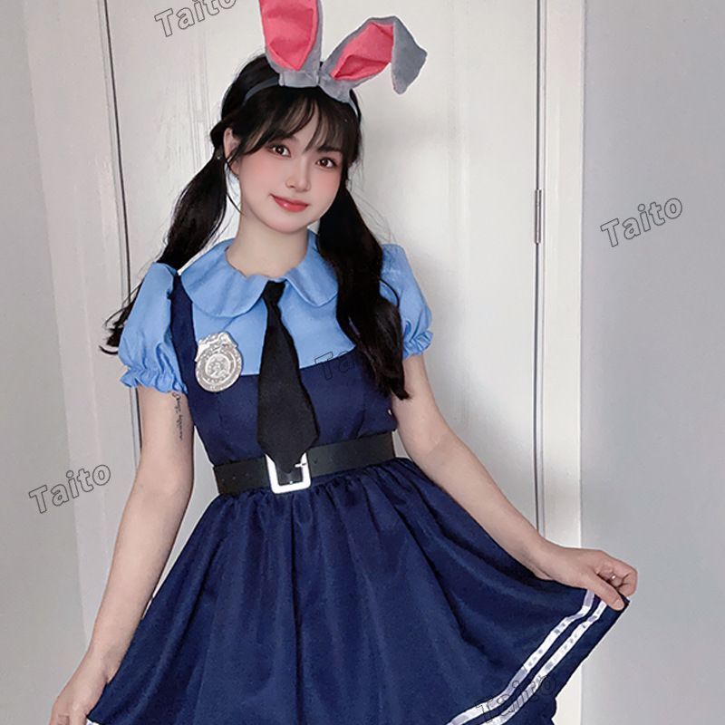 コスプレ 衣装 ステージ衣装 ハロウィン ズートピア ジュディ