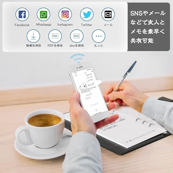 NEWYES スマートペン 電子ノート デジタルパッドセット73言語対応 OCR