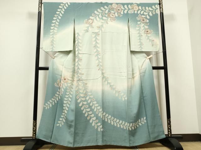 長襦袢 正絹 辻が花に暈し 美しい加工G-635 長襦袢 正絹 辻が花に暈し 美しい加工G-635 お歳暮・冬ギフト