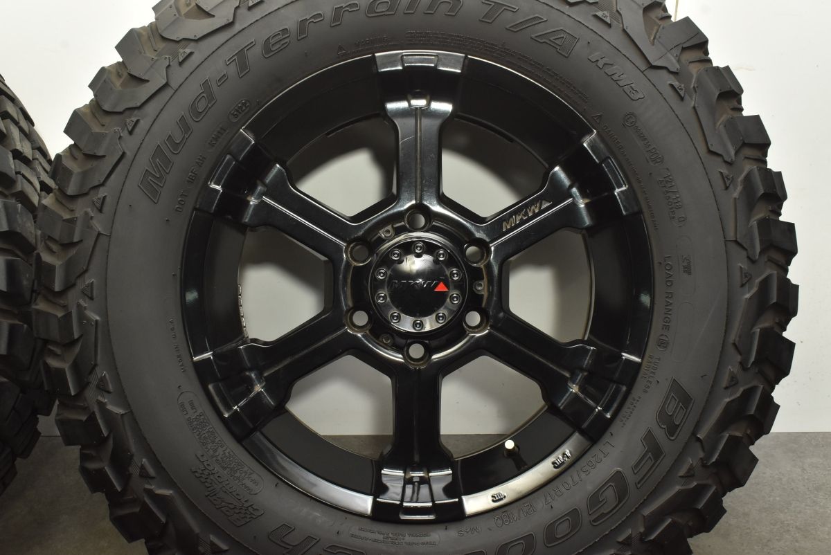 ゆーきMKW MK-36 17インチ 8J プラド　ハイラックス等 MKW MK-36 17インチ 8J プラド ハイラックス FJクルーザー等 【公式通販】
