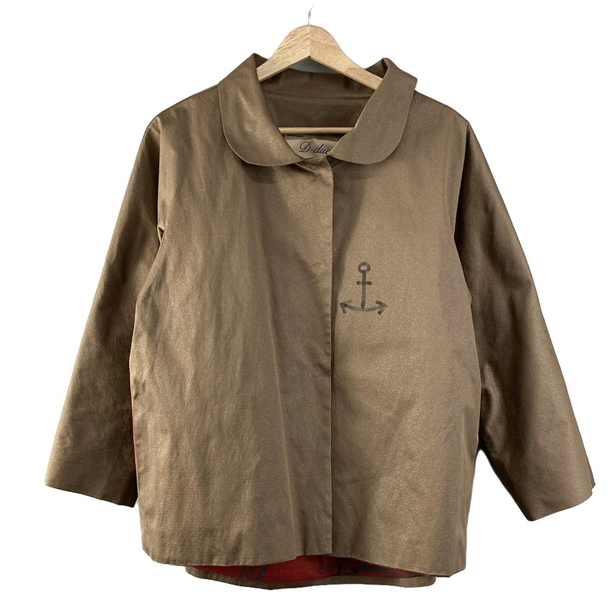 d-due h.p.franceアルフレド手書き　リネン　スプリングコート d-due h.p.franceアルフレド手書き リネン スプリングコート - メルカリ