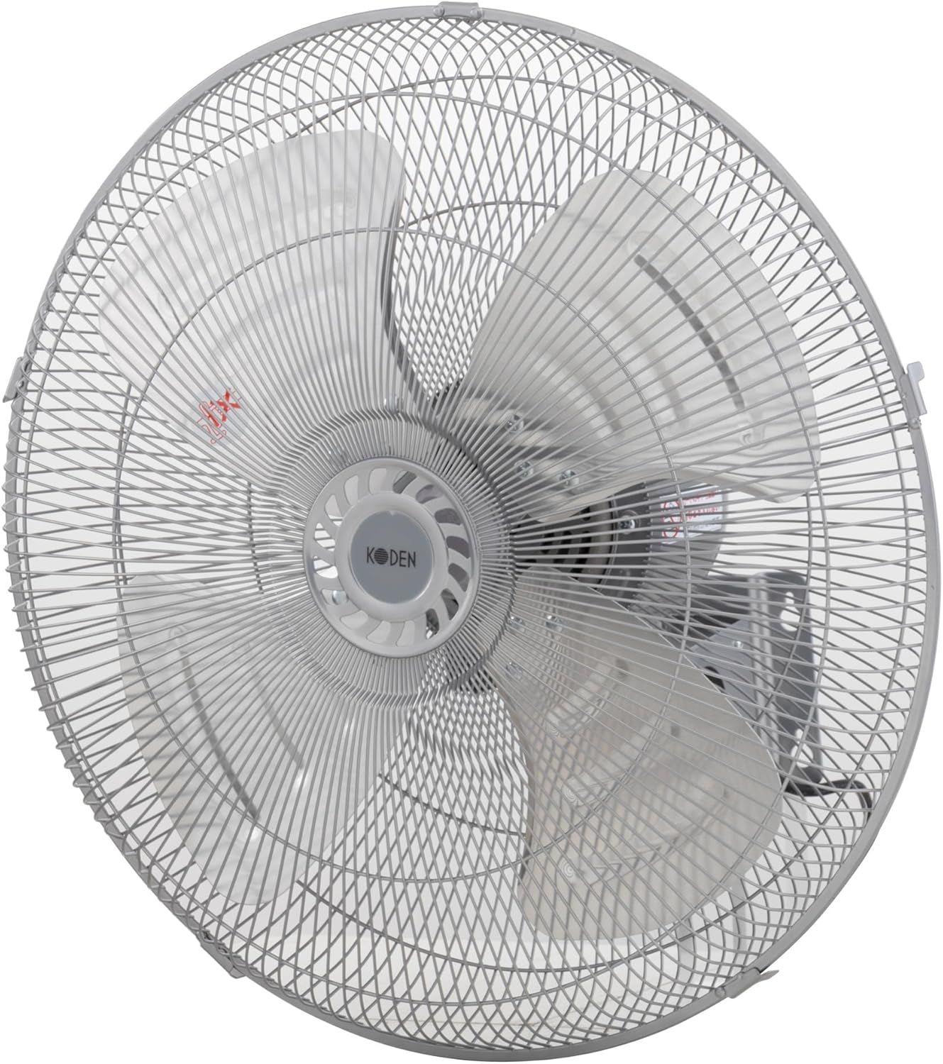 広電 工業扇 工場扇 壁掛け型 45cm アルミ羽根 首振り 3段階風量