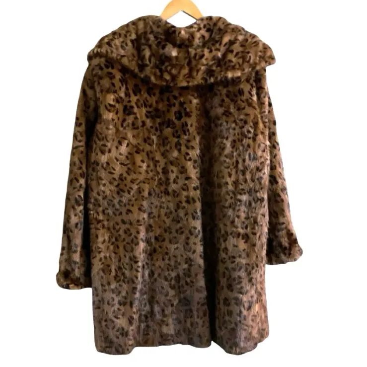 Moon Bat Fur　シャドーフォックス　斑点　ファーコート　11号 Moon Bat Fur シャドーフォックス 斑点 ファーコート 11号