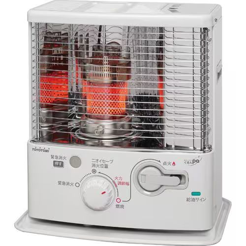 電池レス石油ストーブ RS-G2424(W) [木造6畳まで /コンクリート9畳まで