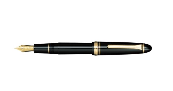 ｾｰﾗｰ 11-2021-420 21K 万年筆 黒 中字 ▲