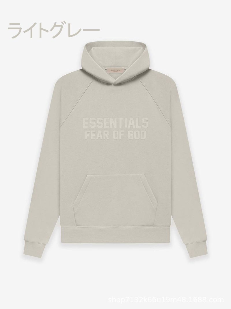 FEA海外正規品】FOG ESSENTIALS パーカー フーディ 明るいグレー M