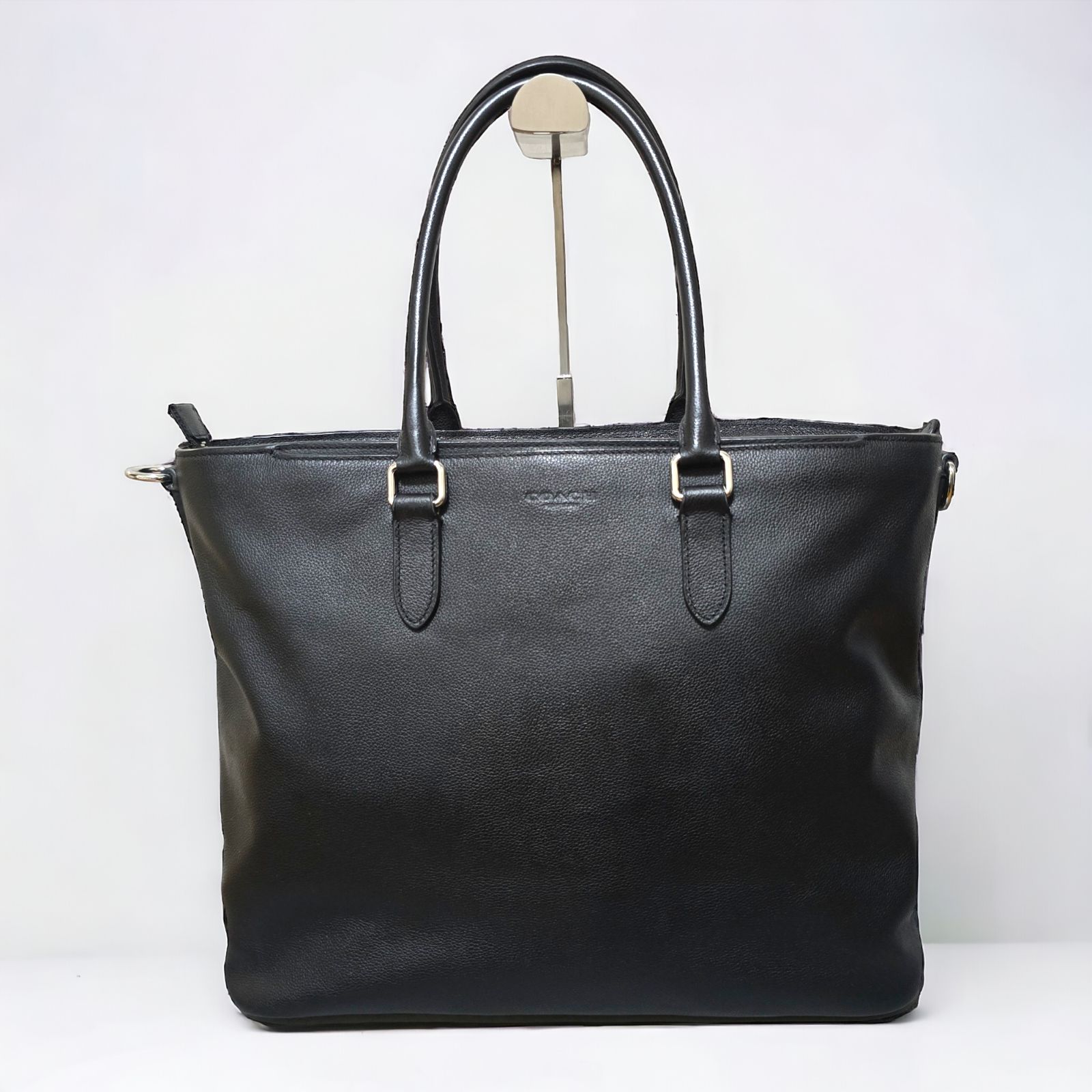 極美品 COACH コーチ ビジネスバッグ 2way トートバッグ ベケット ブリーフケース A4可 レザー 大容量 ノートPC可 C2841 -  メルカリ