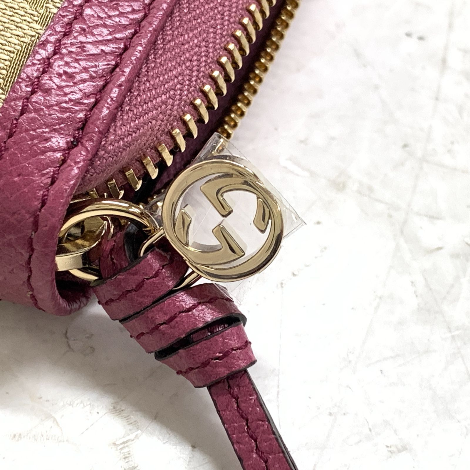 f001 C 極美品 GUCCI グッチ 長財布 GGキャンバス ラウンドファスナー 394005 - メルカリ