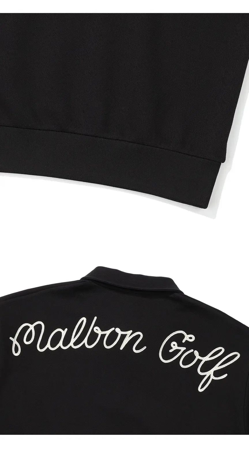 アウトドア MALBON GOLF マルボンゴルフ ゴルフ 必需品 ハーフジップ カラー トレーナー 3COLOR